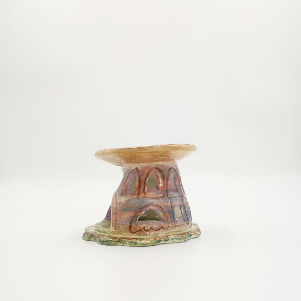 Difusor Sator tonos verde y rosado