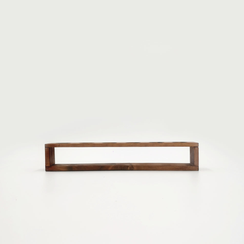 Organizador madera pino 6 Aceites esenciales