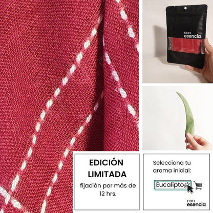 Pañuelos aromáticos - Rojo con cuadros