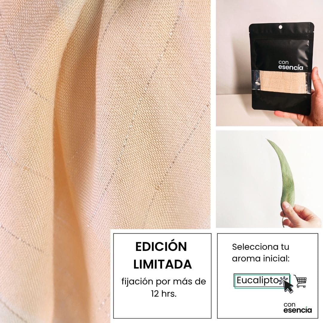 Pañuelos aromáticos - Anaranjado con cuadros