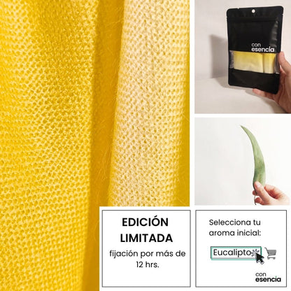 Pañuelos aromáticos - Amarillo cachemir