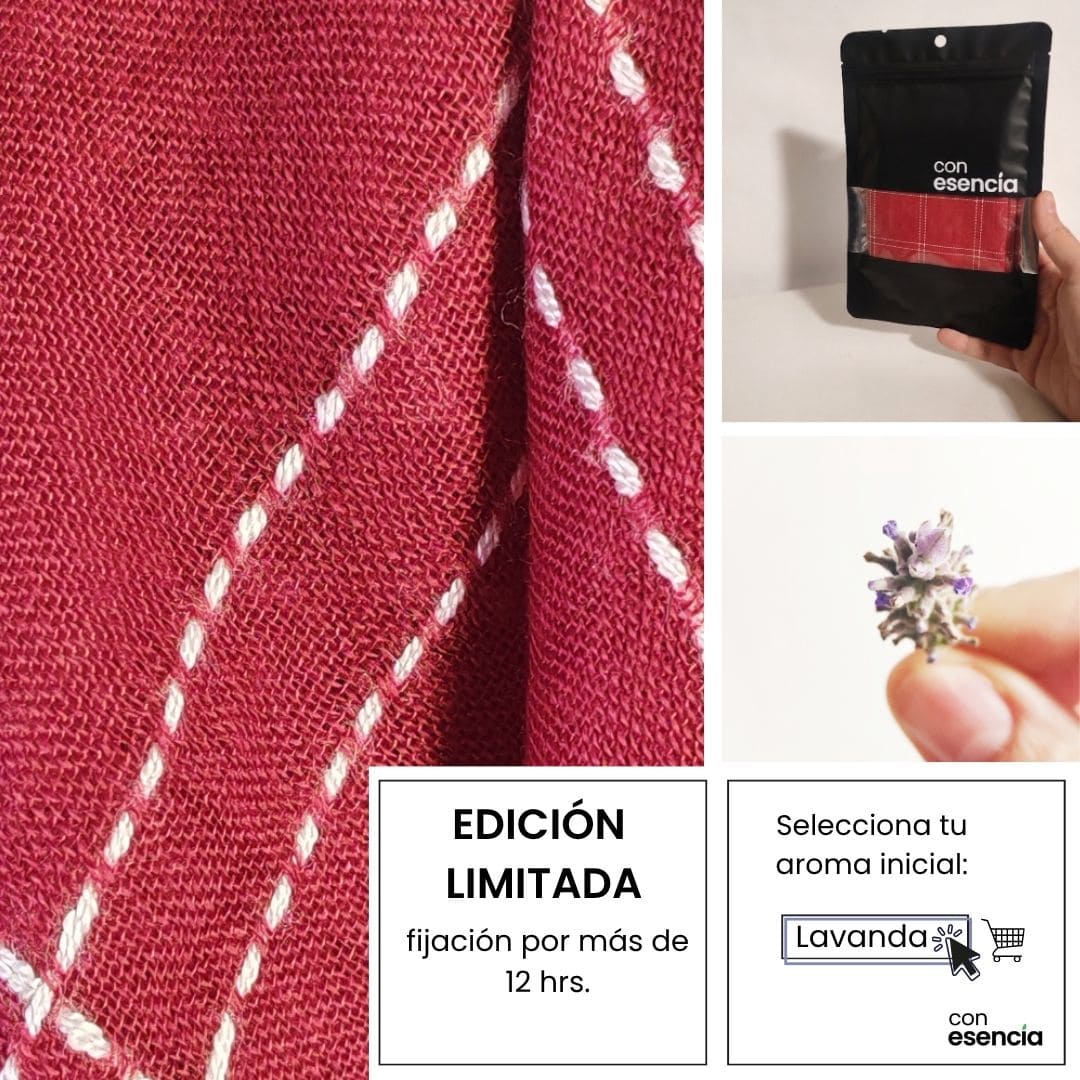 Pañuelos aromáticos - Rojo con cuadros