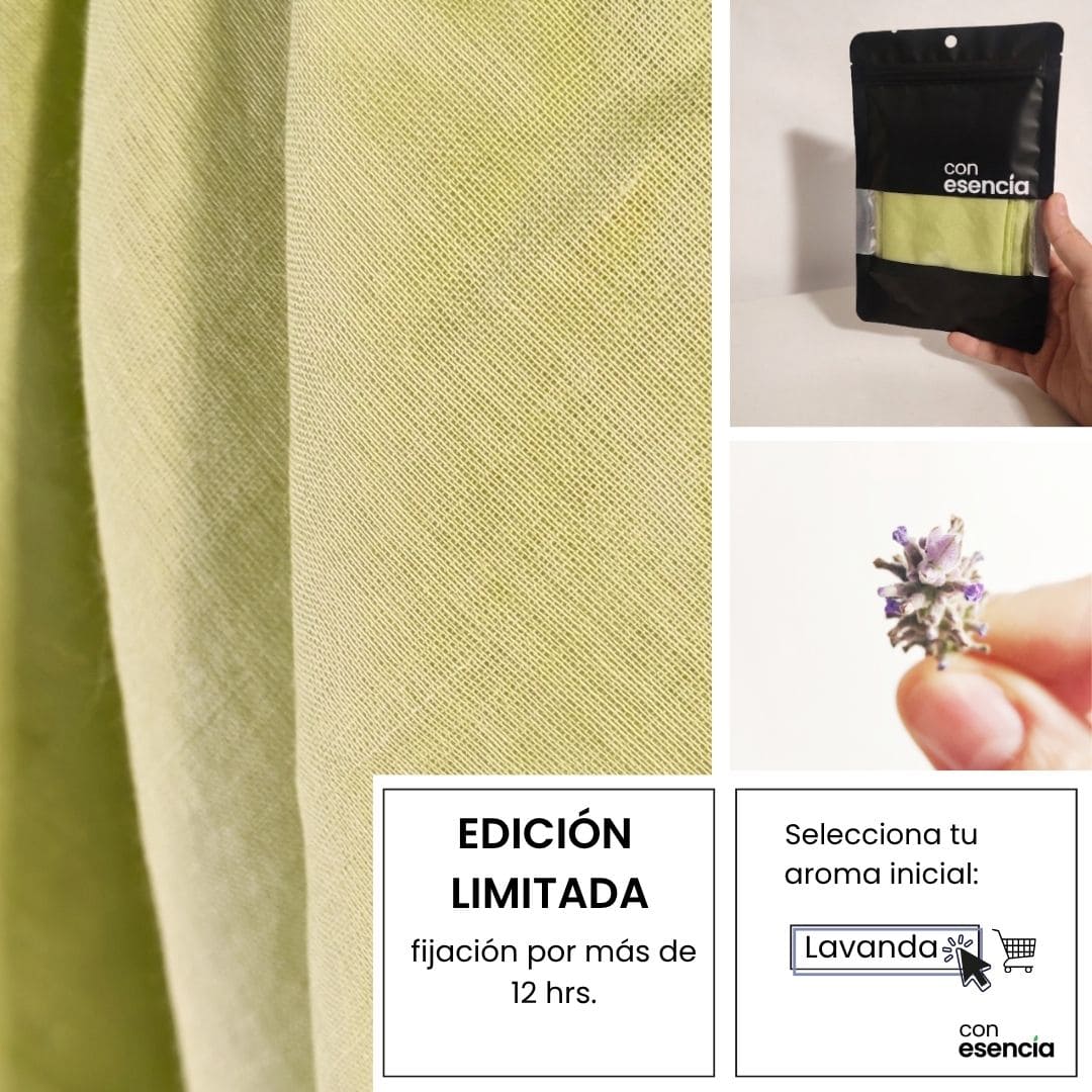 Pañuelos aromáticos - Verde pistacho