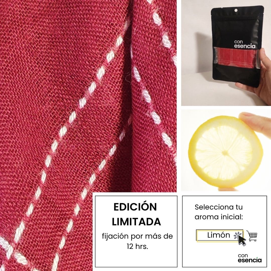 Pañuelos aromáticos - Rojo con cuadros