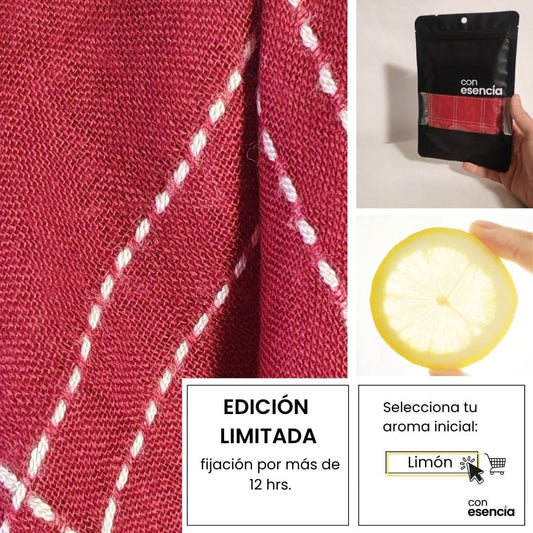Pañuelos aromáticos - Rojo con cuadros