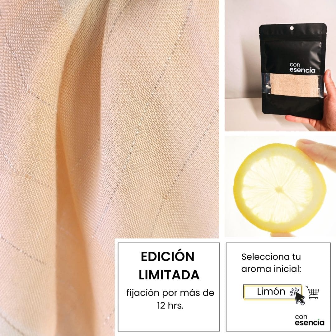 Pañuelos aromáticos - Anaranjado con cuadros