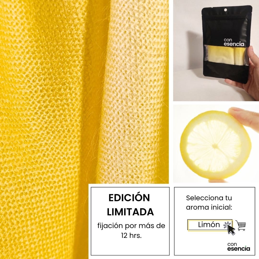 Pañuelos aromáticos - Amarillo cachemir