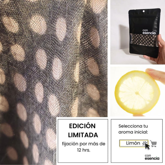 Pañuelos aromáticos - Verde con puntos