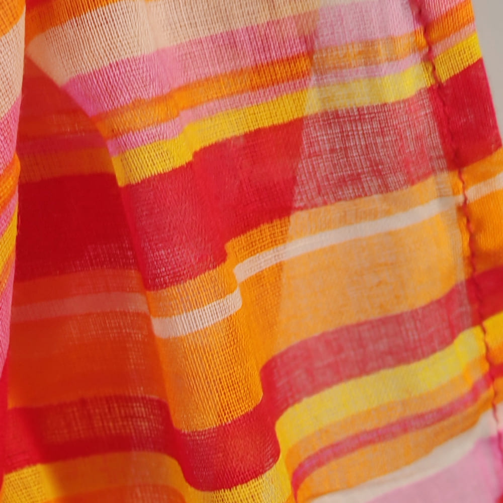Pañuelos aromáticos - Rojo con lineas amarillas