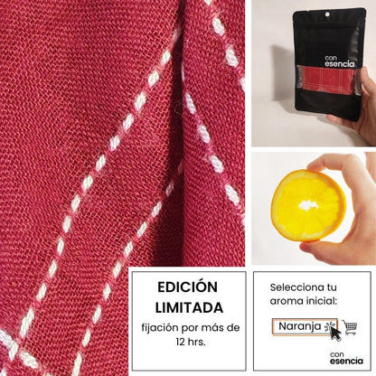 Pañuelos aromáticos - Rojo con cuadros