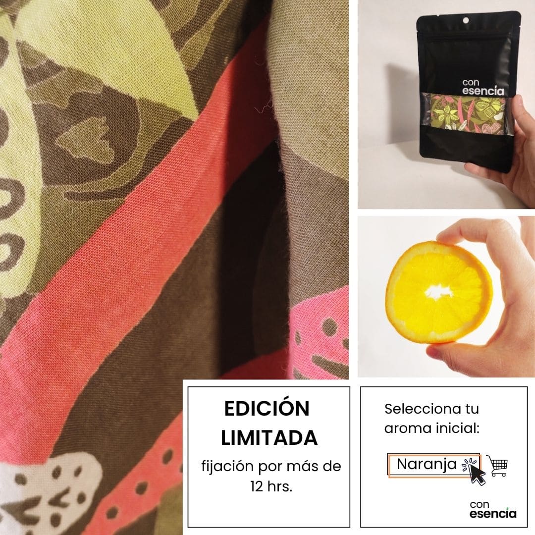 Pañuelos aromáticos - Verde con flores