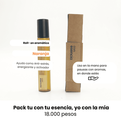 Pack 1 Día del aroma: tu con tu esencia y yo con la mía 💗