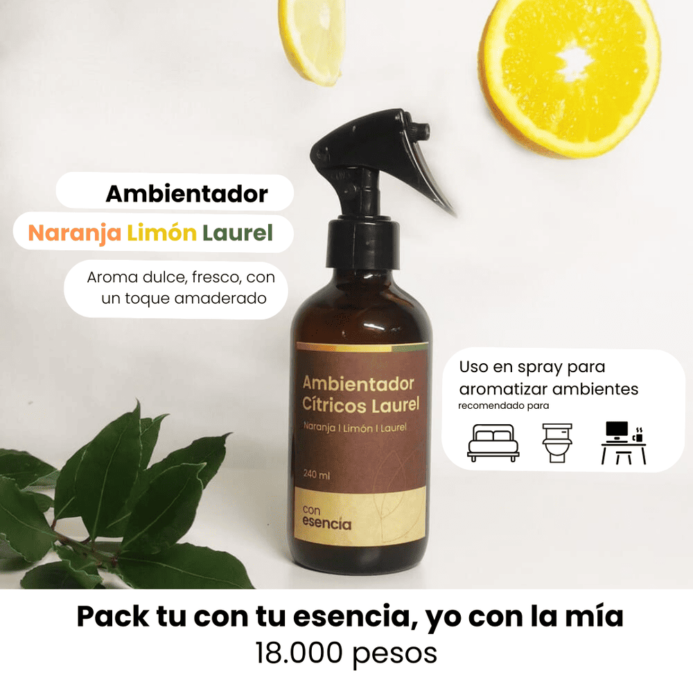 Pack 1 Día del aroma: tu con tu esencia y yo con la mía 💗