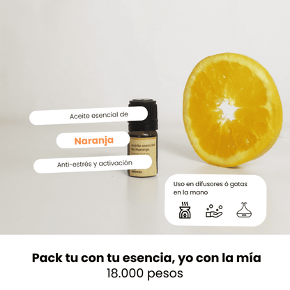 Pack 1 Día del aroma: tu con tu esencia y yo con la mía 💗